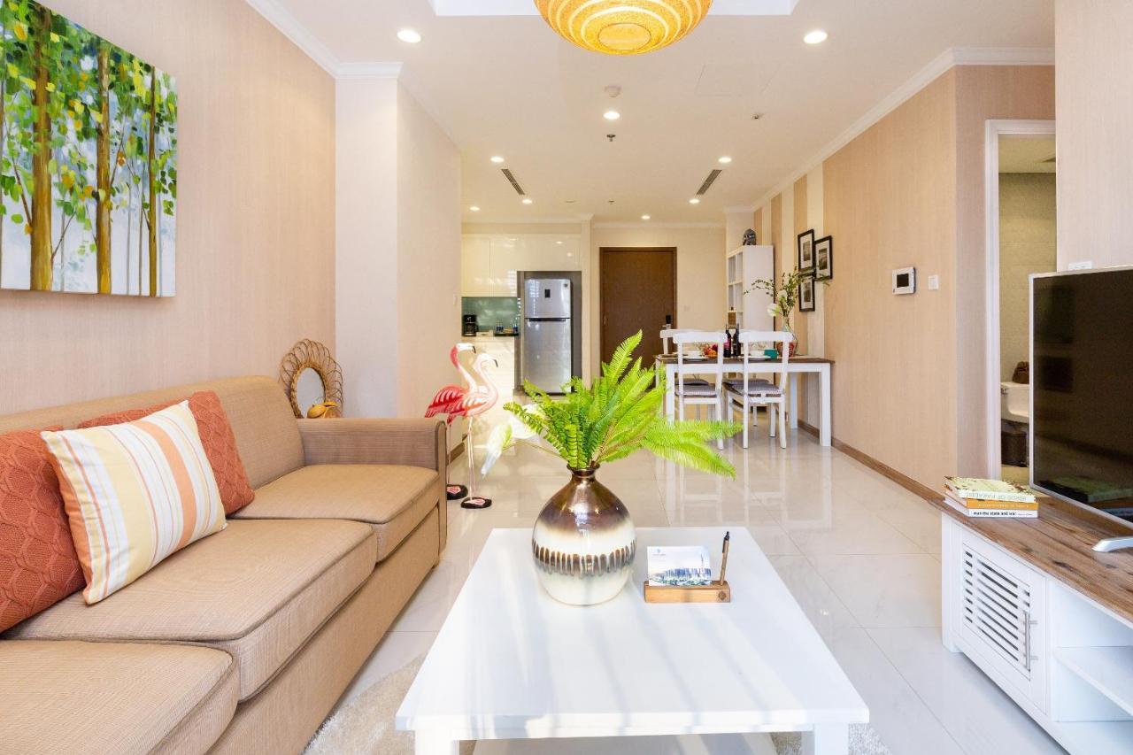 Hoasun Boutique Apartment - Vinhomes Central Park Ho Chi Minh-staden Exteriör bild