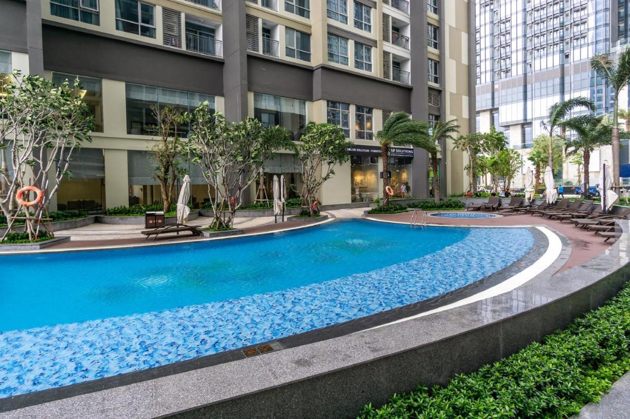 Hoasun Boutique Apartment - Vinhomes Central Park Ho Chi Minh-staden Exteriör bild