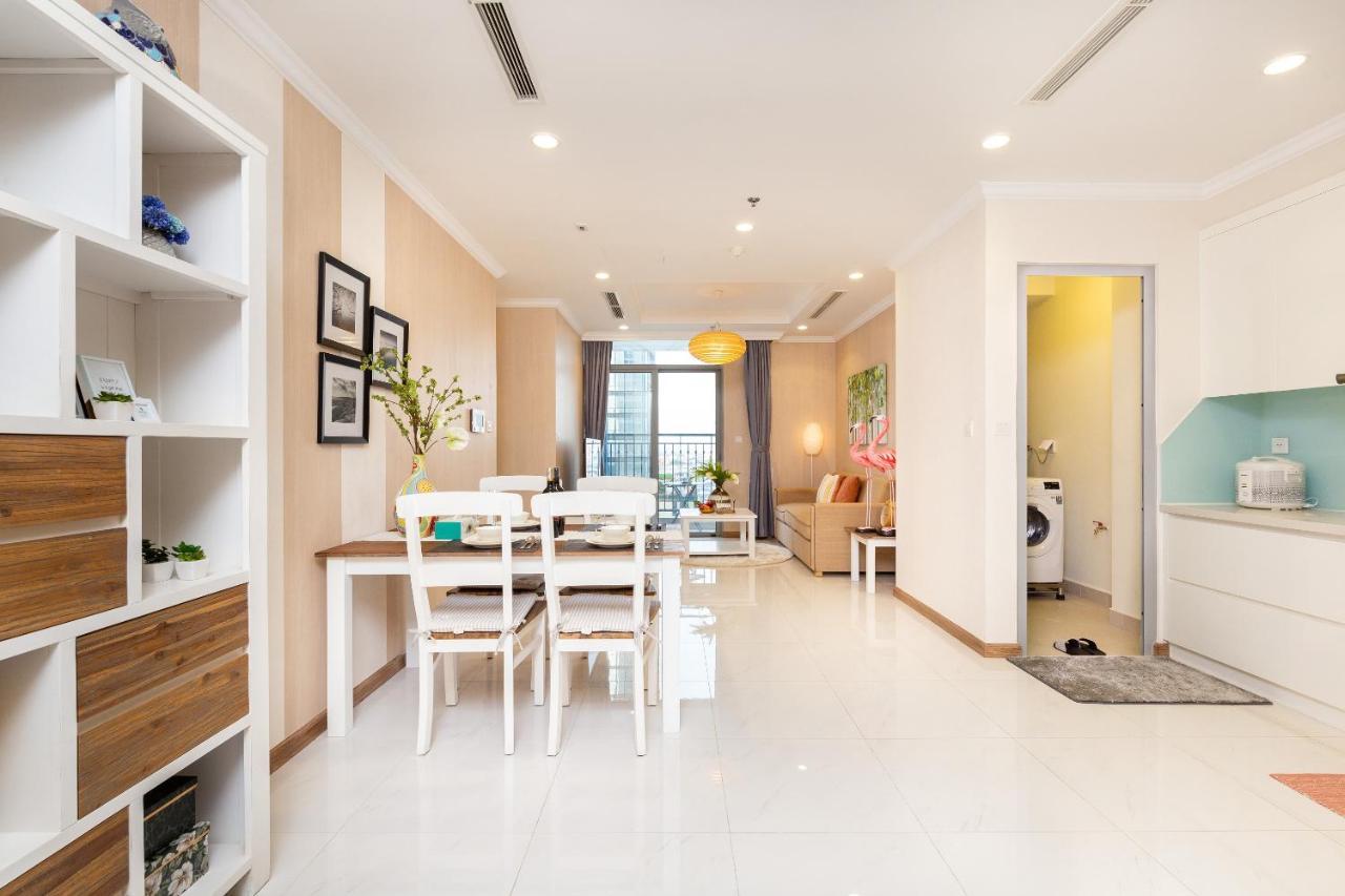 Hoasun Boutique Apartment - Vinhomes Central Park Ho Chi Minh-staden Exteriör bild