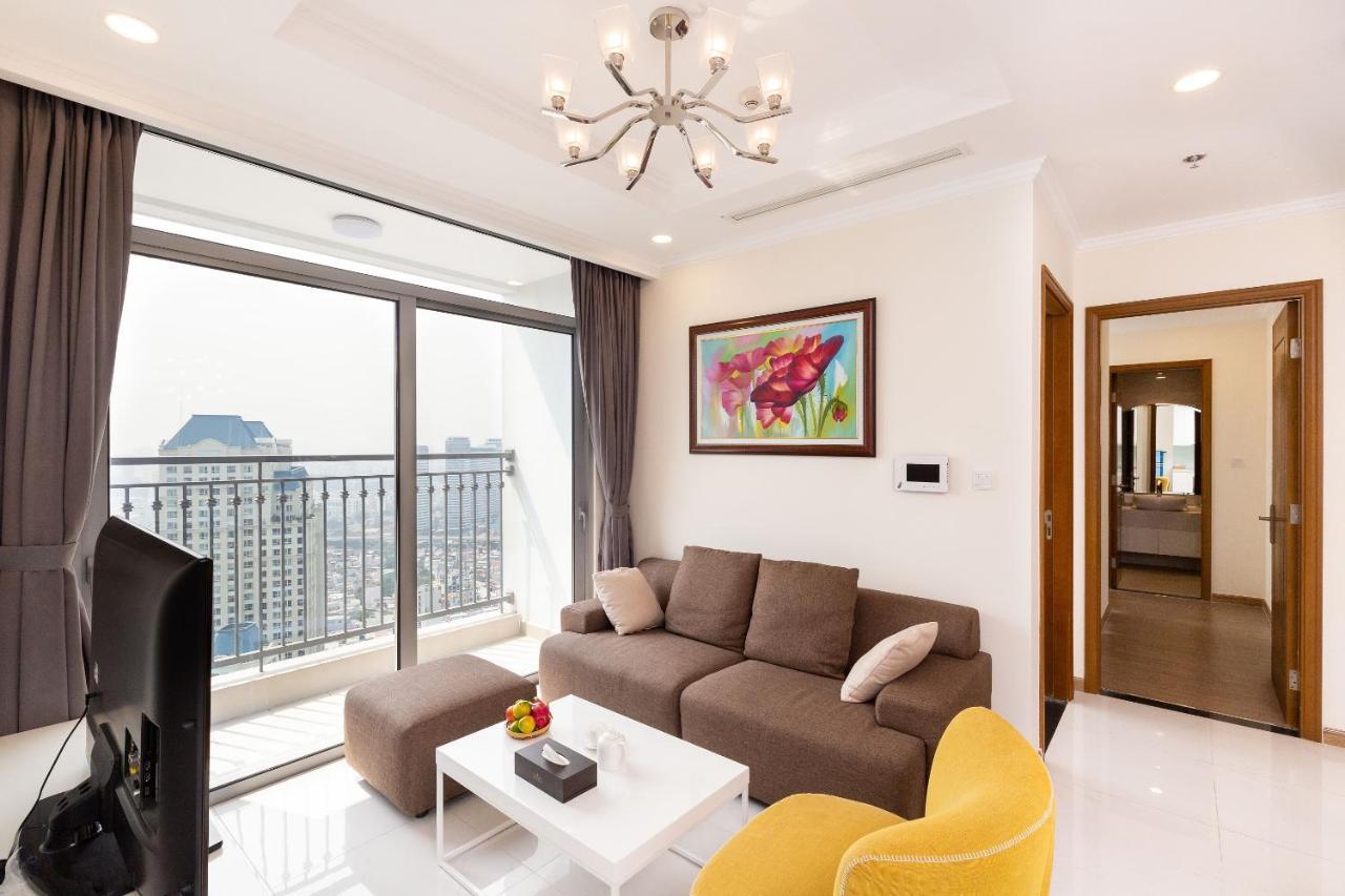 Hoasun Boutique Apartment - Vinhomes Central Park Ho Chi Minh-staden Exteriör bild