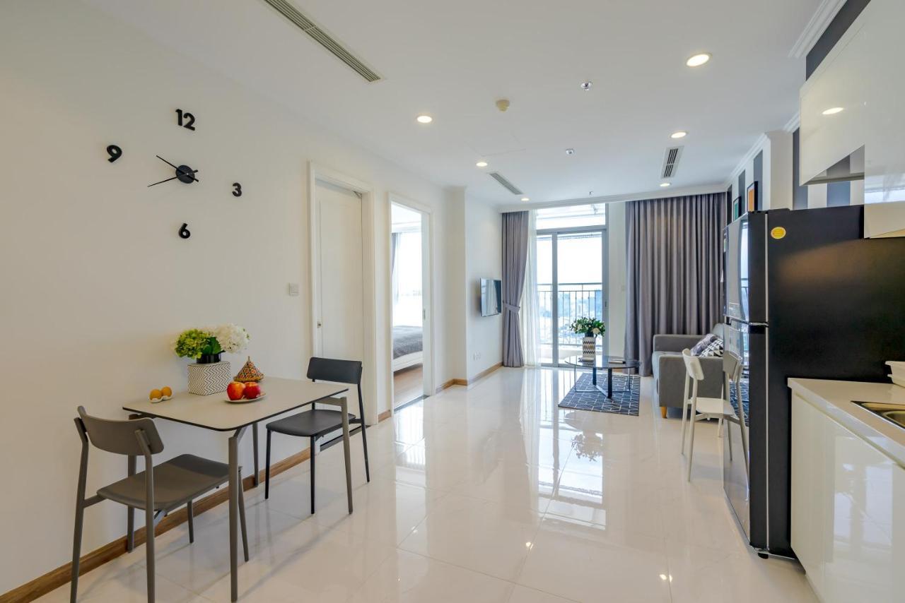 Hoasun Boutique Apartment - Vinhomes Central Park Ho Chi Minh-staden Exteriör bild