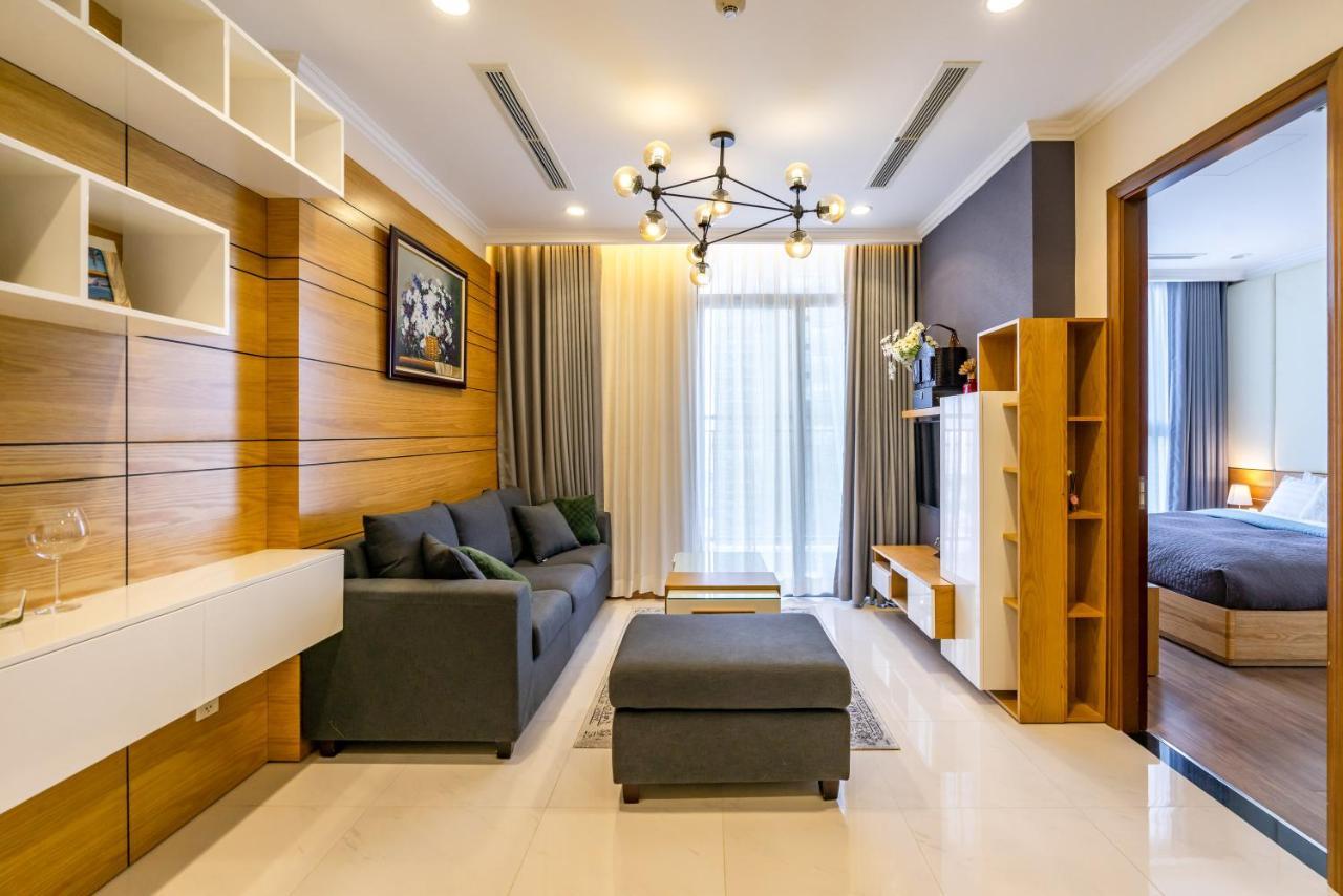 Hoasun Boutique Apartment - Vinhomes Central Park Ho Chi Minh-staden Exteriör bild