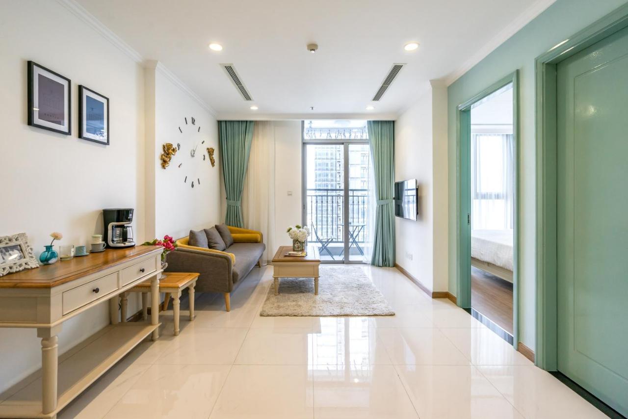 Hoasun Boutique Apartment - Vinhomes Central Park Ho Chi Minh-staden Exteriör bild